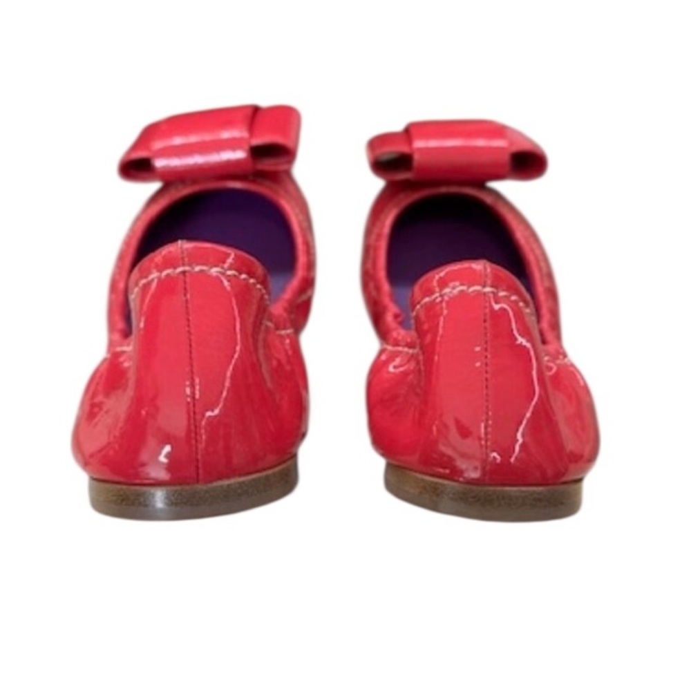 Miu Miu Patent Leather Size 38 Pink Ballet Flats - Picture 5 of 10